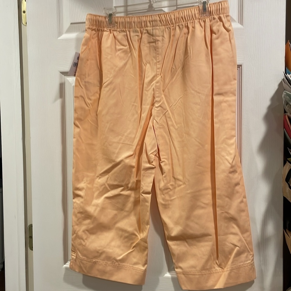 Peach Drawstring Lounge Pants - Picture 3 of 3